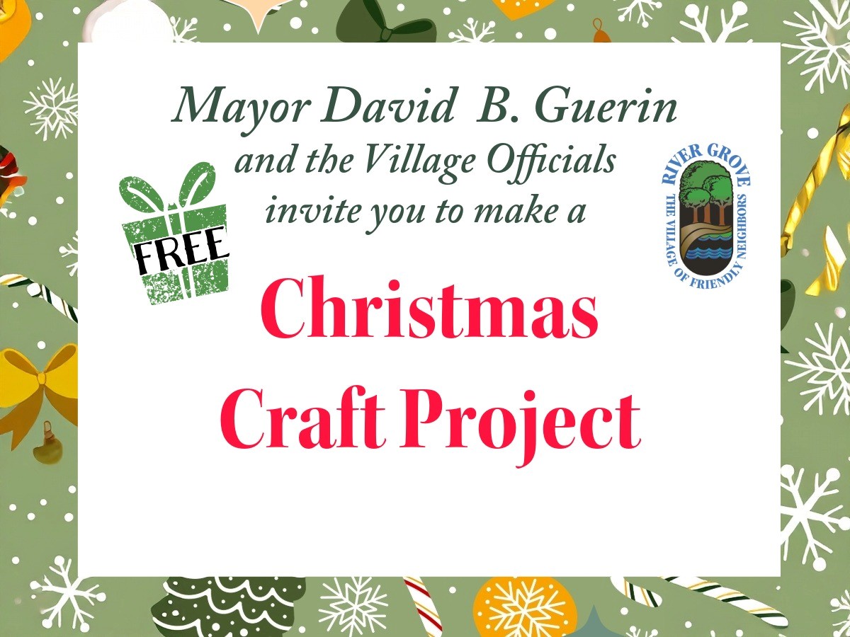 Christmas Craft invite cover