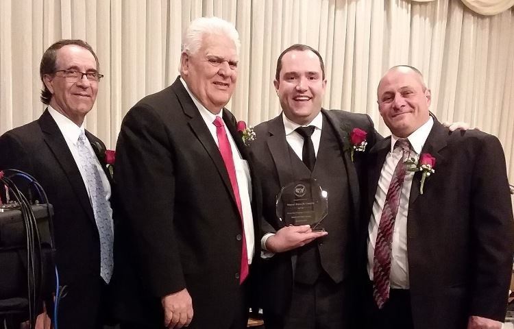 Tom Olson, Mayor Serpico, Mayor Guerin and Sam Ciancio