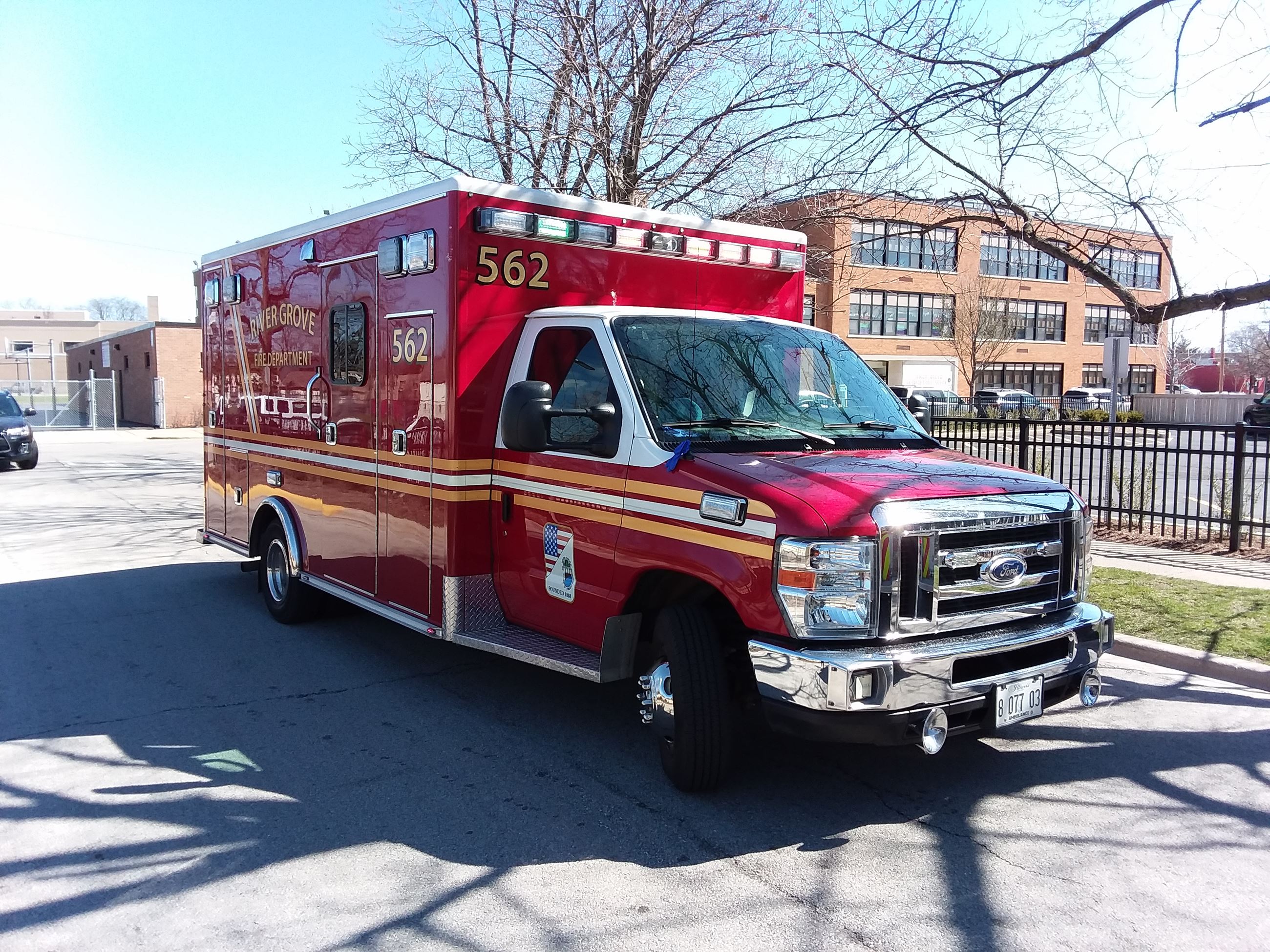 River Grove Fire Department Ambulance