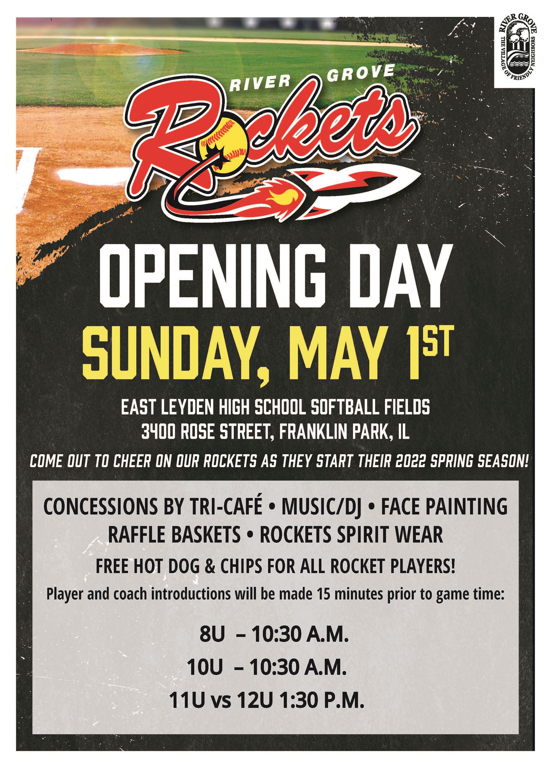 RG Rockets Opening Day 2022